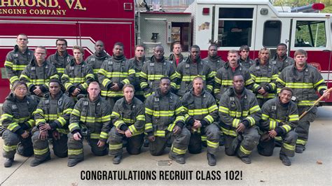 Please Help Us Welcome Our Newest Group Of Firefighters The Members Of