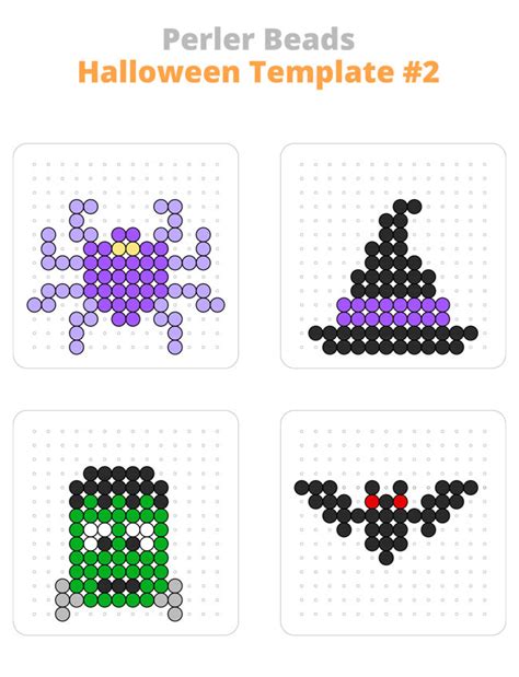 Halloween Perler Beads Free Halloween Perler Bead Patterns