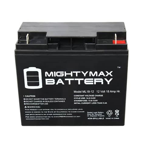 Mighty Max Battery Volt Ah Sealed Lead Acid Sla