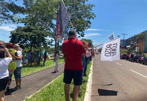 Manifestantes Fazem Carreata Em Cidades De Ms E Protestam Contra