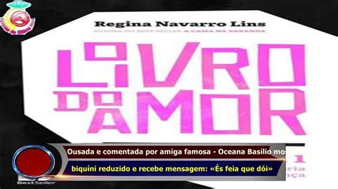 Ousada E Comentada Por Amiga Famosa Oceana Bas Lio Mostra Se Biqu Ni