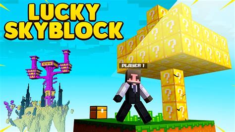 Lucky Skyblock By 2 Tail Productions Minecraft Marketplace Map