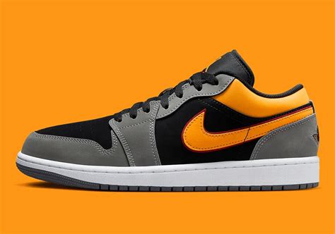 Nike Air Jordan Low Se Light Graphite Vivid Orange Fn Men S