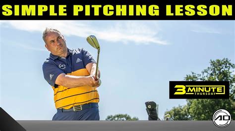 Golf Simple Pitching Lesson Youtube