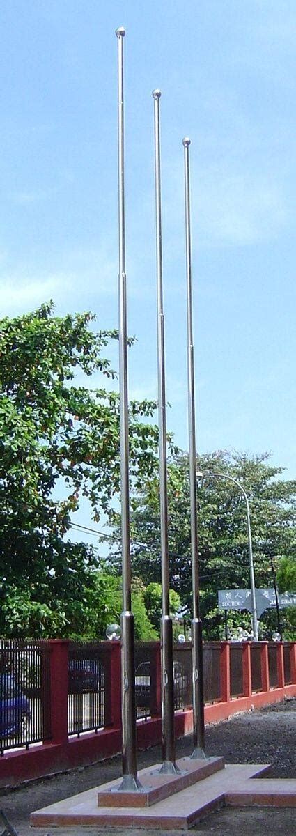 Flat Pole Tiang Bendera Stainless Steel Wilayah Selangor Seremban