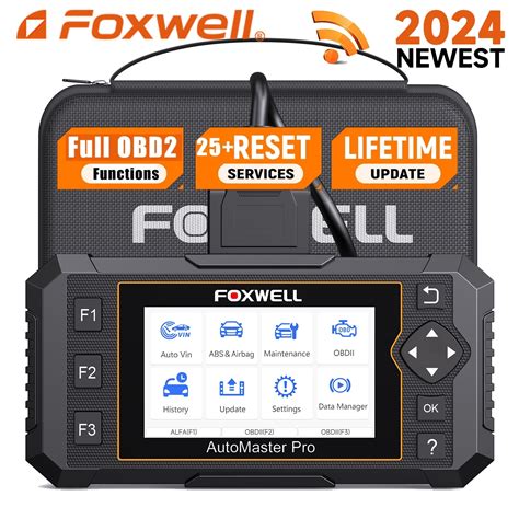 Foxwell Nt Pro Obd Scanner Engine Abs Srs Bidirectional Diagnostic