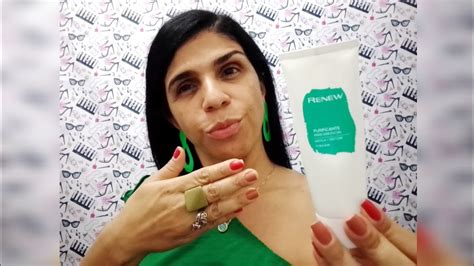 M Scara Facial Argila E Matcha Renew Avon Por Thais Helena Youtube