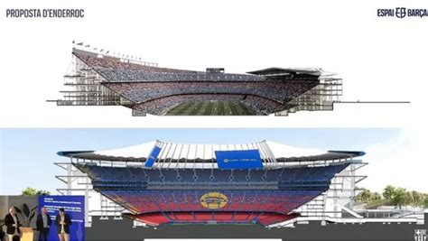 Se filtraron imágenes de cómo será el nuevo estadio del FC Barcelona