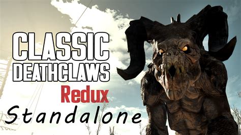 Classic Deathclaws Redux Standalone At Fallout 4 Nexus Mods And