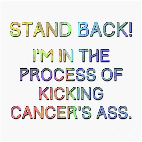 Kicking Cancer S Ass Digital Art By Tina Lavoie Fine Art America