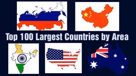 20 Largest Countries In The World