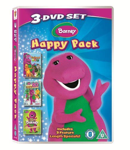 Barney 3 DVD box set (Animal ABC, Top 20, Best Of) (DVD) | Used ...