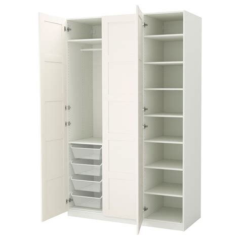 Гардероб, белый, Бергсбу белый ПАКС (592.488.29) купить в ИКЕА (IKEA) с ...