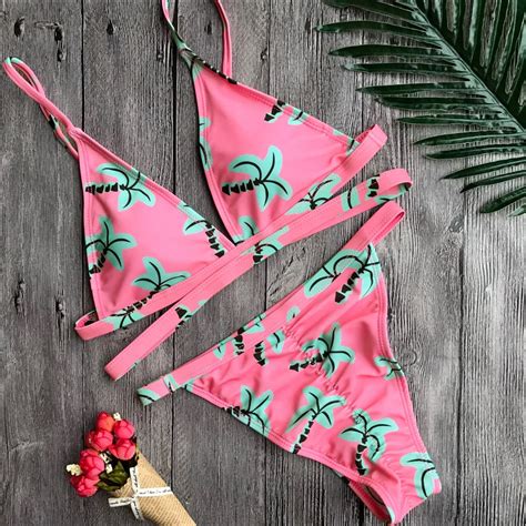 2018 Womens Swimming Suit Beach Swimsuit Bather Beachwear Women Push Up