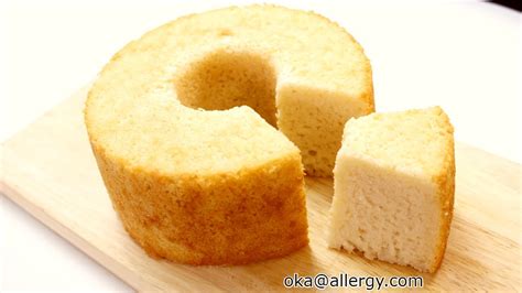 卵・乳・小麦・大豆不使用！ふわふわシフォンケーキの作り方 How To Make Chiffon Cake Egg Free Dairy