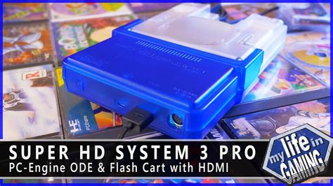 Super HD System 3 Pro PC Engine ODE Flash Cart With HDMI MY LIFE