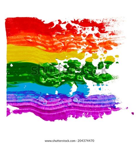 Gay Lgbt Rainbow Flag Culture Symbol Stock Vector Royalty Free Shutterstock