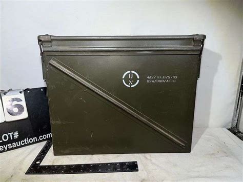 LARGE METAL AMMO BOX - Bentley & Associates, LLC