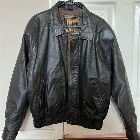 Adler Jackets Coats Authentic Adler Vintage Leather Jacket Poshmark