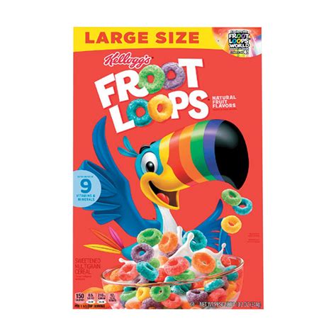 Kelloggs Froot Loops Sweetened Multigrain Cereal 374 G Online At Best