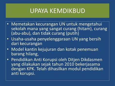 Ppt Pendidikan Antikorupsi Konsep Dan Implementasi Powerpoint