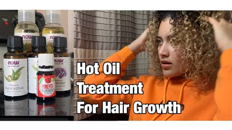 Hot Oil Treatment Scalp Massage For Hair Growth Youtube