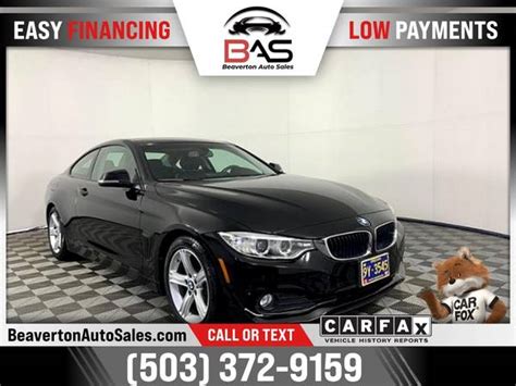 2014 BMW 428i 428 I 428 I Coupe FOR ONLY 242 Mo For Sale In Beaverton