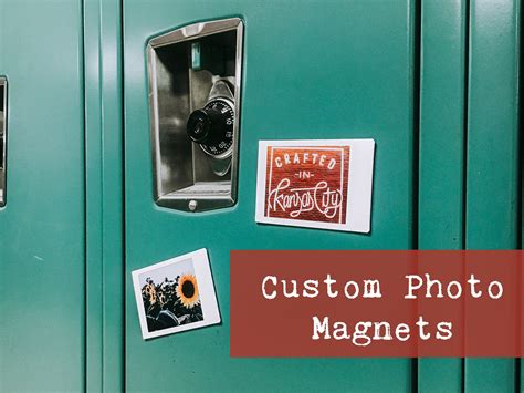 Custom Locker Magnets Instax Mini Photo Personalized Etsy