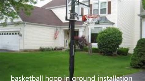 Goaliath 54 In-ground Basketball Hoop Installation Manual