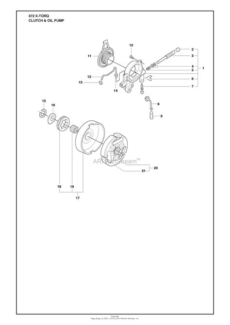 Husqvarna X Torq Parts Diagram