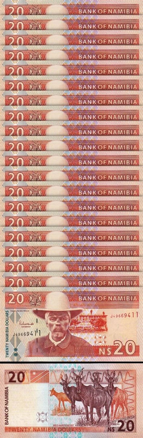 Namibia Dollars Unc Pcs Lot P Fortumor Numismatic Center