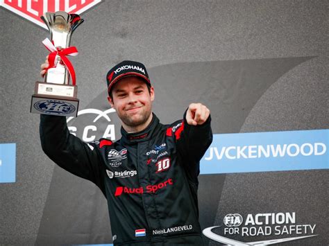 Erstes Podium F R Audi Sport Pilot Niels Langeveld In Fia Wtcr