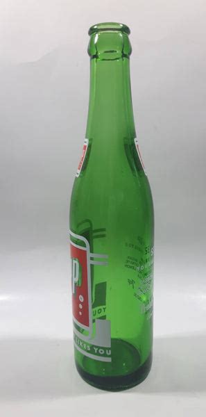 Vintage 7up You Like It It Likes You Green Glass Soda Pop Bottle Treasure Valley