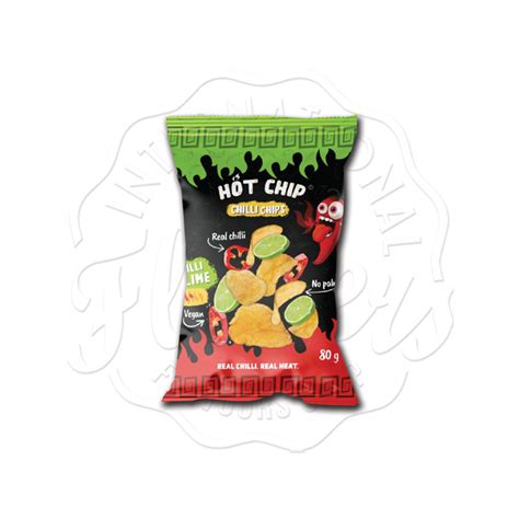 Hot Chip Chilli Chips Chilli Lime G Flavers International