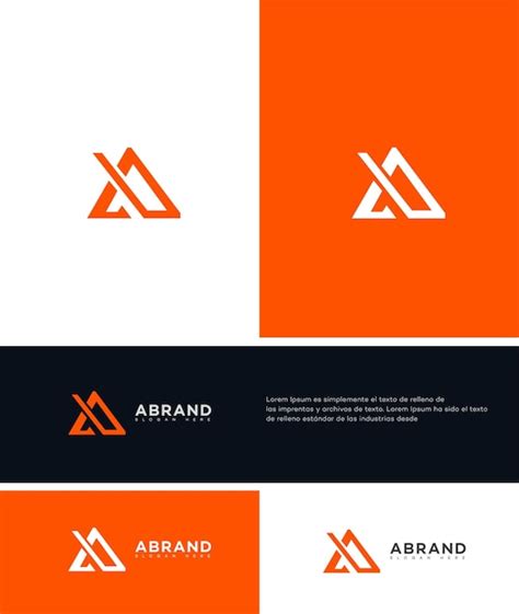 Un Logotipo De Letra Vector Premium