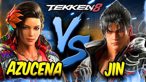 Insane Ranked Gameplay Tekken 8 Cbt Jin Kazama Vs Azucena Youtube