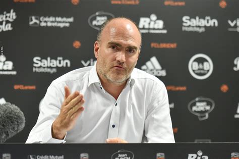 Bilan et avenir les propos de Loïc Féry FC Lorient