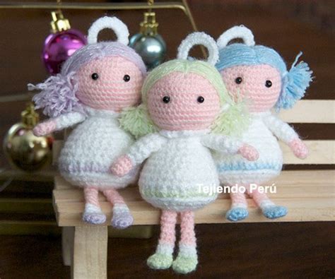 C Mo Tejer Ngeles A Crochet En La T Cnica Del Amigurumi Ideal Para