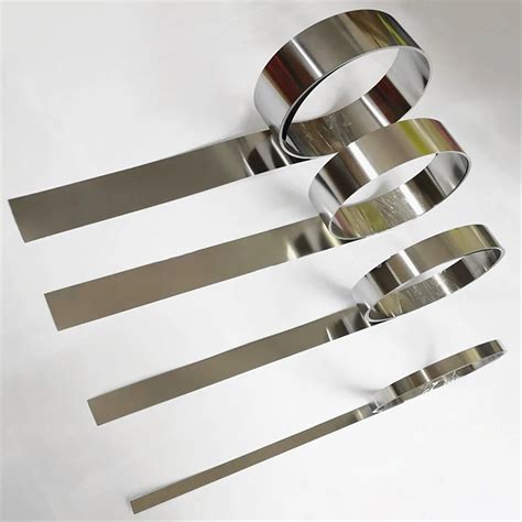 Pcs Length M Stainless Steel Foil Strip Steel Foil Roll Narrow