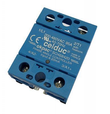 Celduc Okpac Ssr Phase Angle Controller Vac A Ac Ctrl