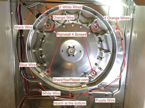 How To Replace Heating Element On Ge Electric Dryer · Share Your Repair