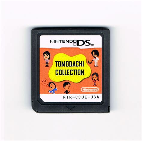 Tomodachi Collection English Translation Nintendo DS Cartridge