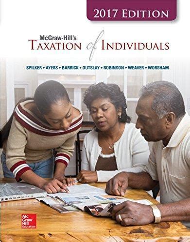 Mcgraw Hills Taxation Of Individuals Th Edition Attentivesons Store