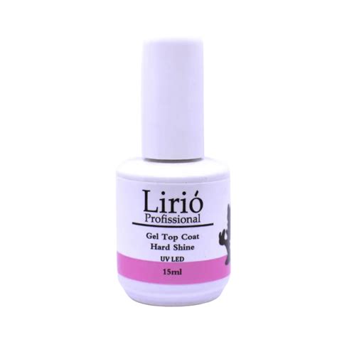 Kit Top Coat Selante Lirio Profissional Ml Extra Bilho Unha Gel