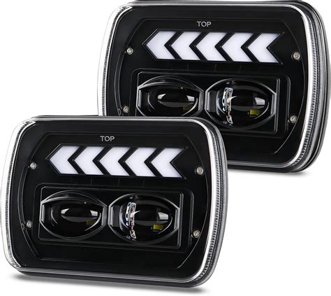 Amazon Ding Pai Pcs X Led Headlights For S