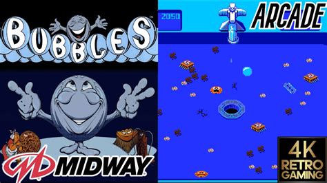 Bubbles Arcade Midway 1982 4k Gameplay Youtube