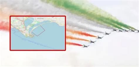 Le Frecce Tricolori Al Poetto Bagno Vietato Nel Pomeriggio Del E