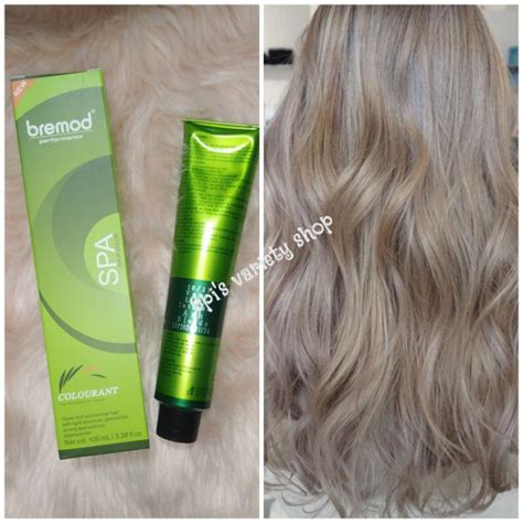 10 11 Very Light Intense Ash Blonde Hair Color Choose The Correct Variation Shopee Philippines
