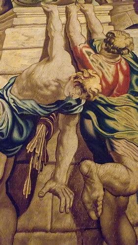 Detail Of A Tapestry Depicting The Constantine S Victory O Flickr