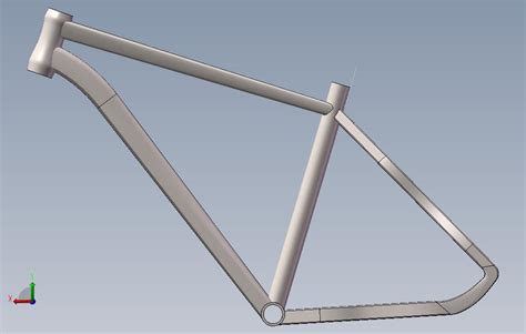 山地车架mosso619solidworks 2014模型图纸免费下载 懒石网